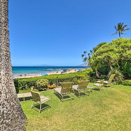 Gorgeous Oceanfront Kihei Condo With Balcony! Wailea  Kültér fotó