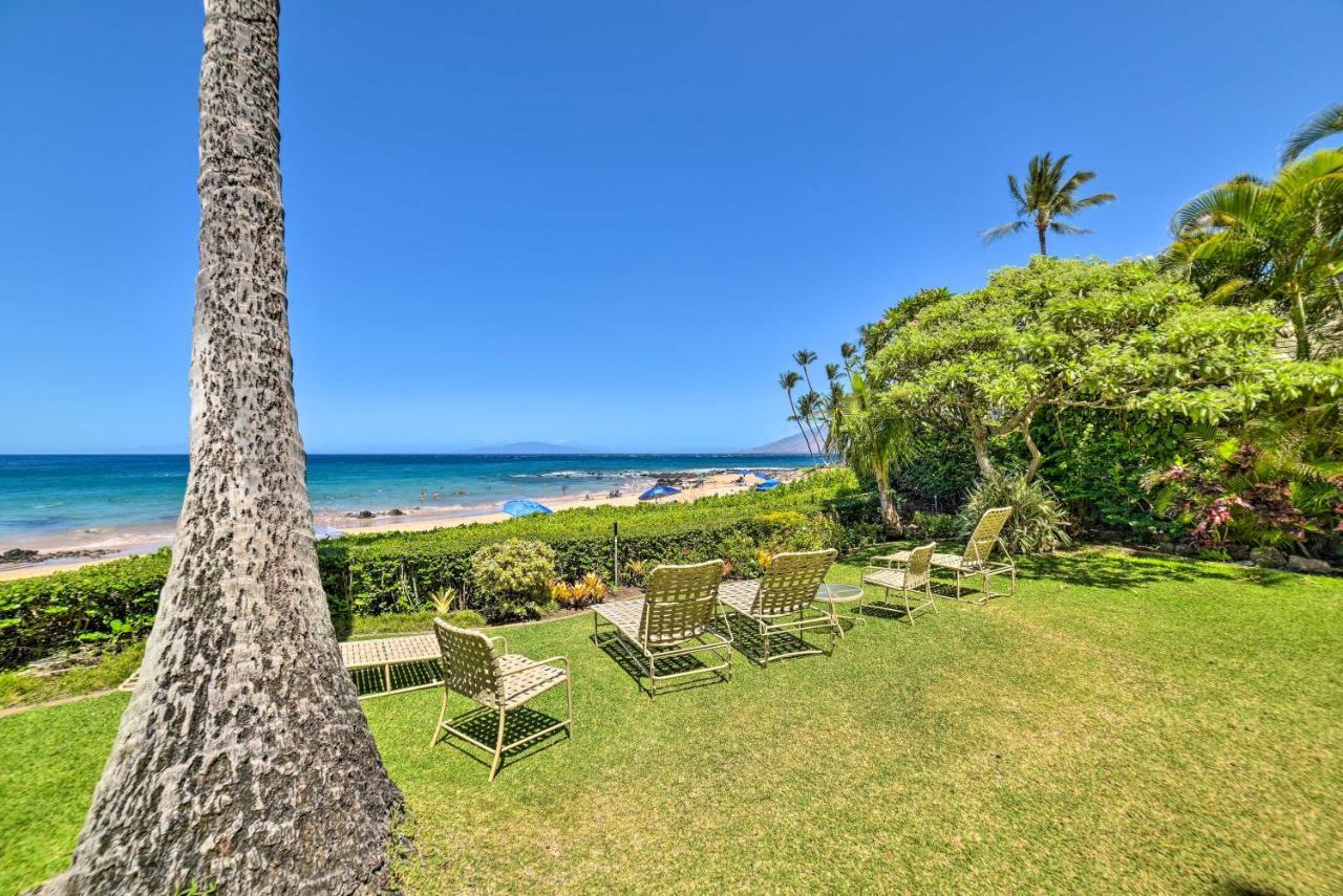 Gorgeous Oceanfront Kihei Condo With Balcony! Wailea  Kültér fotó