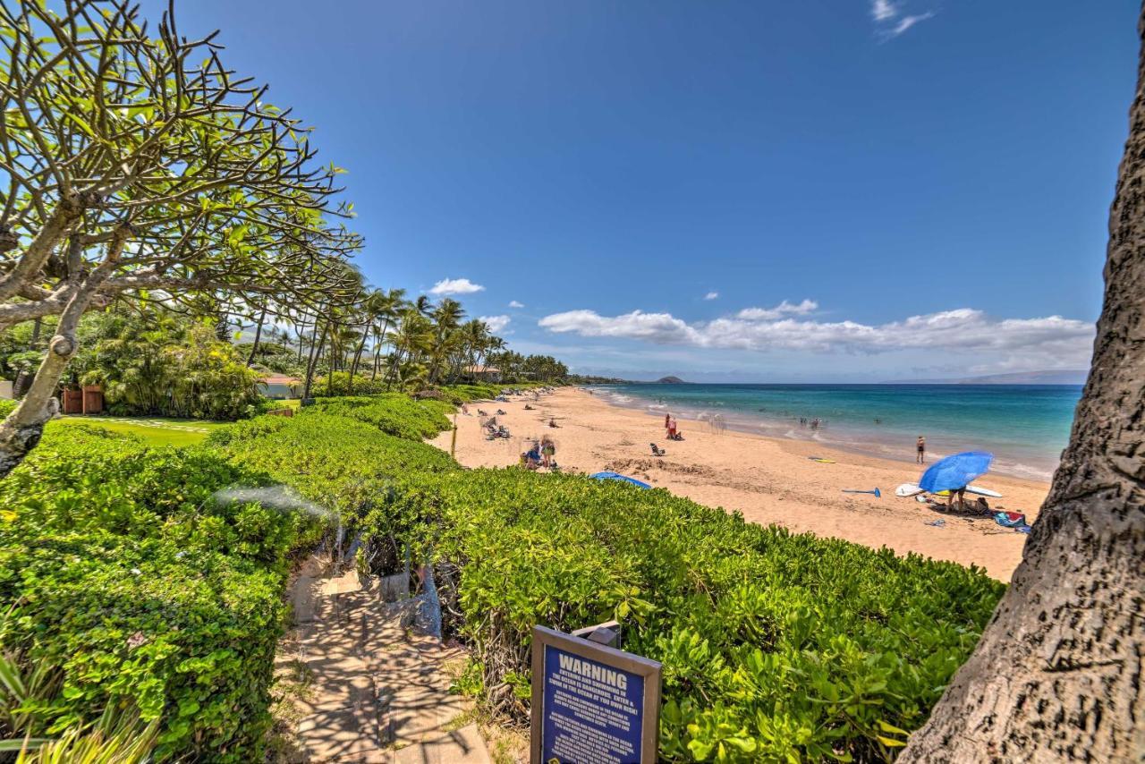 Gorgeous Oceanfront Kihei Condo With Balcony! Wailea  Kültér fotó