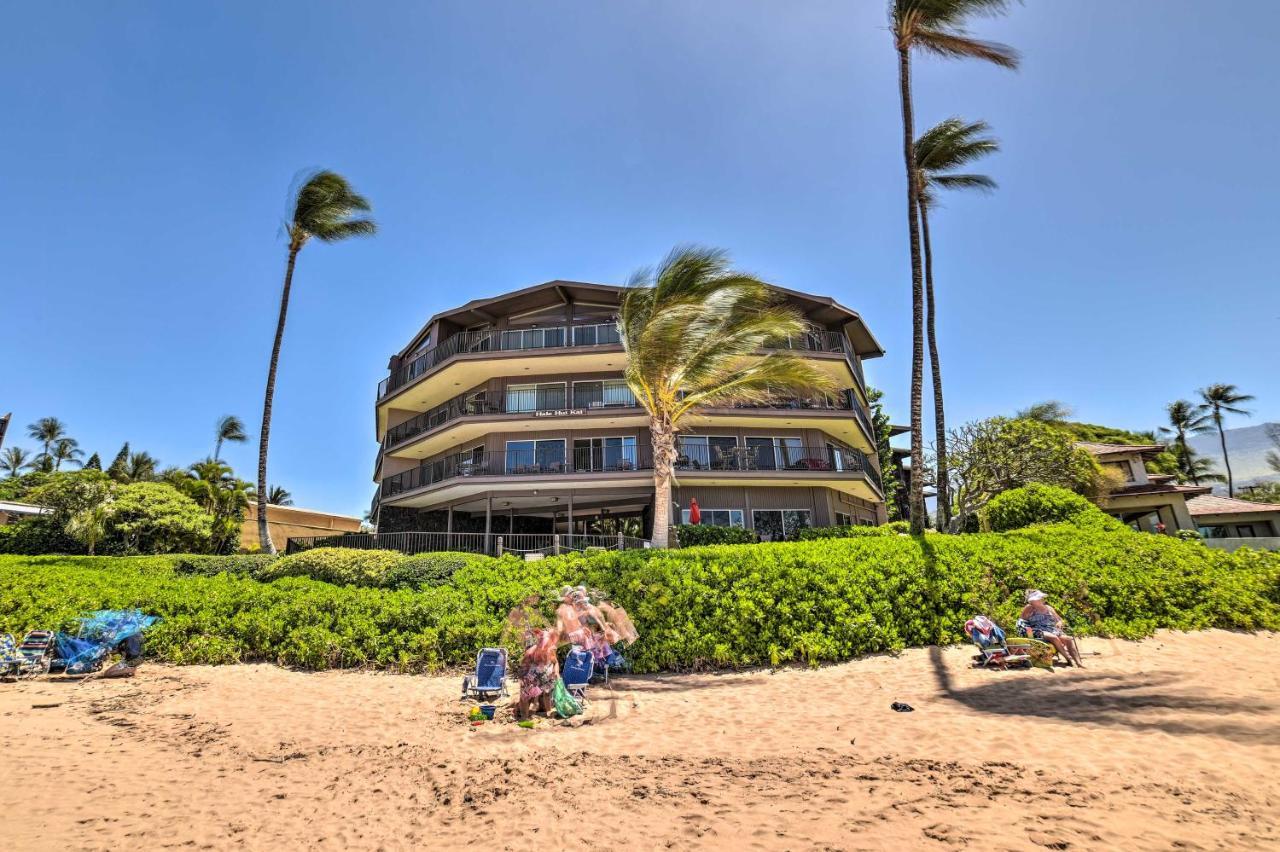 Gorgeous Oceanfront Kihei Condo With Balcony! Wailea  Kültér fotó