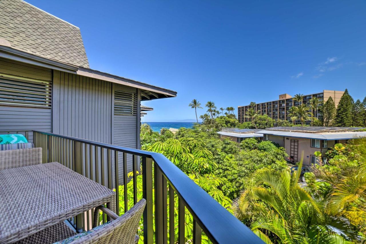 Gorgeous Oceanfront Kihei Condo With Balcony! Wailea  Kültér fotó